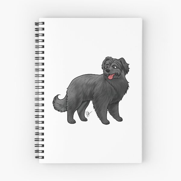 Item preview, Pyrenean Shepherd - Black designed and sold by Jennifer Stolzer.