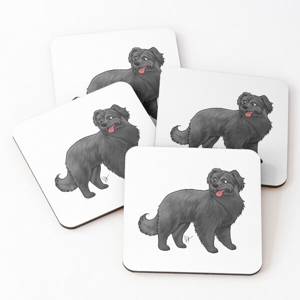 Item preview, Pyrenean Shepherd - Black designed and sold by Jennifer Stolzer.