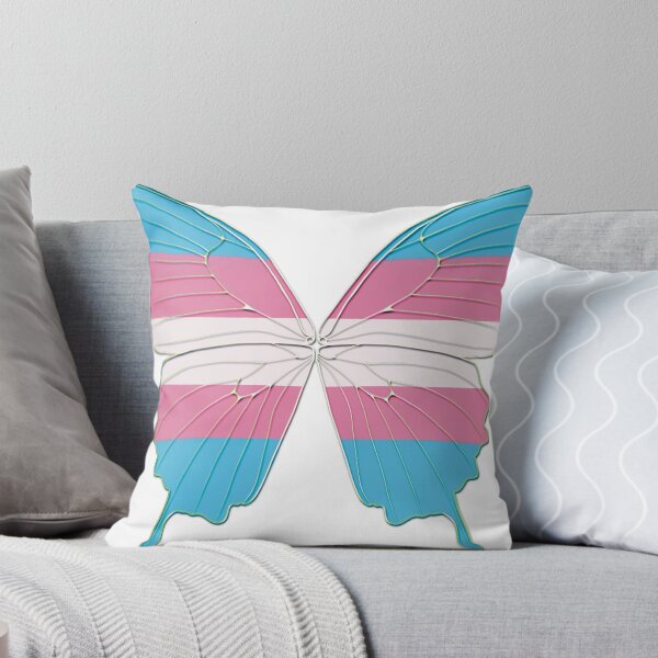 Item preview, Transgender flag pride butterfly designed and sold by Abyssalbee.