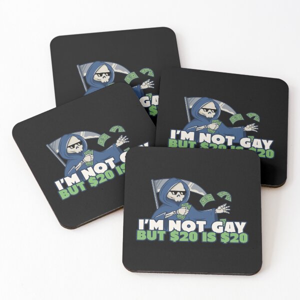 Item preview, I'm Not Gay, But $20 Is $20 Funny designed and sold by Harmonick-Tees.