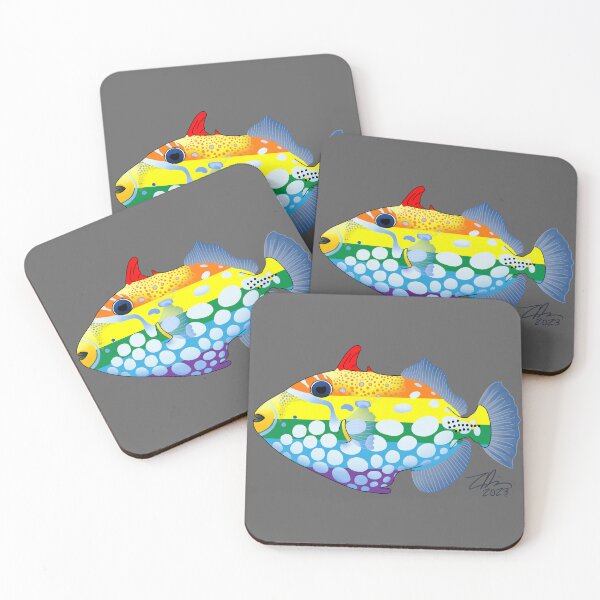 Item preview, Gay Clown Triggerfish designed and sold by Zia Frazier.