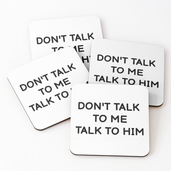 Item preview, Don't Talk to Me, Talk to Him - Antisocial Person designed and sold by GraphiGroove.