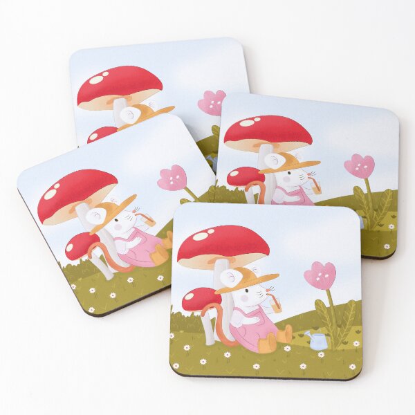 Item preview, A Mouse's Delight in Mushroom Meadow designed and sold by istoriadesign.