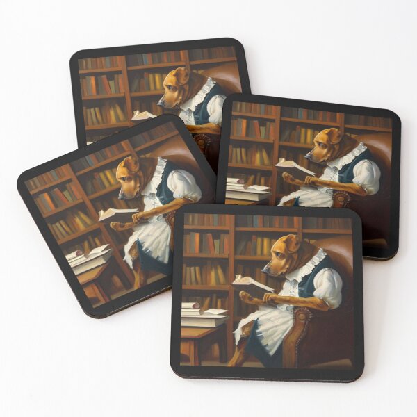 Item preview, Dog Reading designed and sold by CrankyOldDude.
