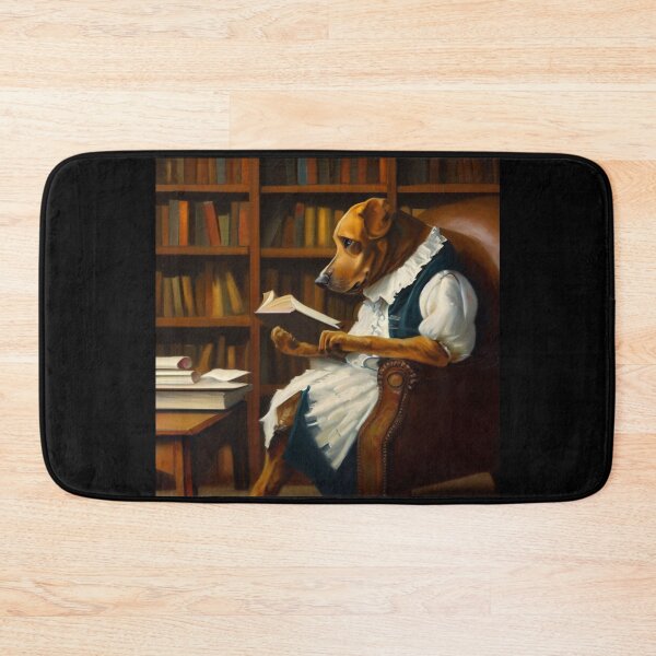Item preview, Dog Reading designed and sold by CrankyOldDude.