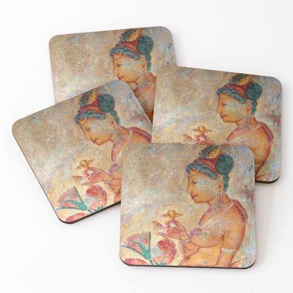 Item preview, sigiriya fresco frescoes sri lanka designed and sold by Kevin Miller Photography.