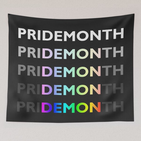 Artikelvorschau, Pride Month (Dämon) entworfen und verkauft von Dustydare.