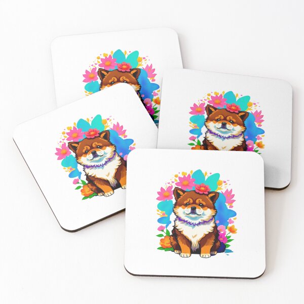 Item preview, cute dog sticker designed and sold by ArtTechEstudio.