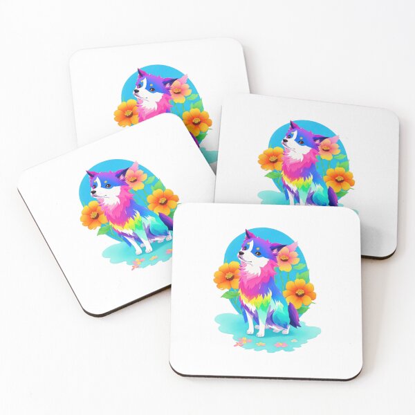 Item preview, loyal dog sticker designed and sold by ArtTechEstudio.