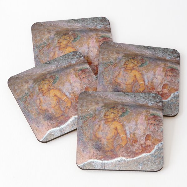 Item preview, Sigiriya fresco frescoes sri lanka designed and sold by Kevin Miller Photography.