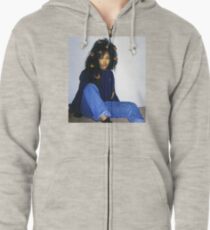 butterfly sza Zipped Hoodie