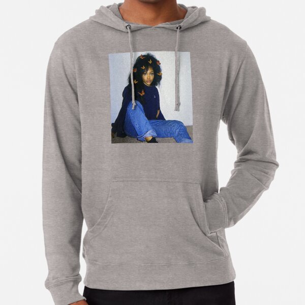 butterfly sza Lightweight Hoodie
