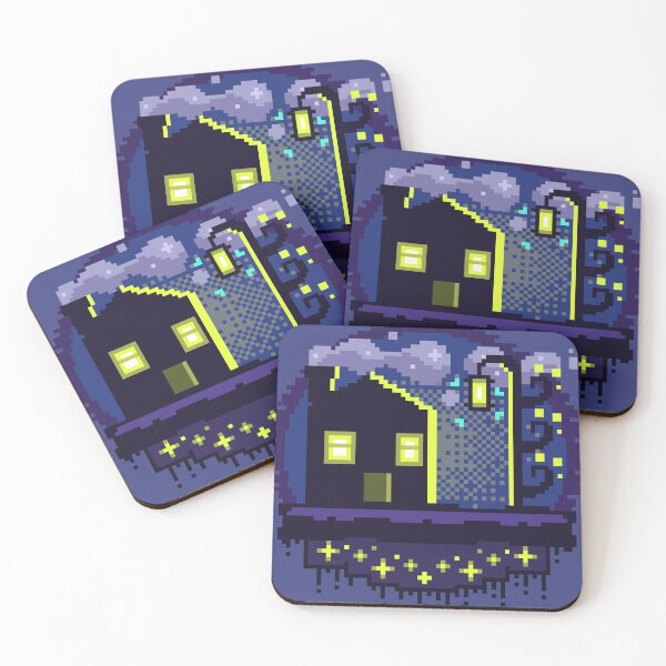 Item preview, Pixel Art - Lamp and House designed and sold by Kaiko-Roku.