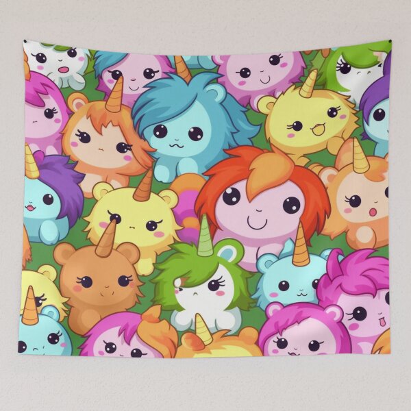 Item preview,  animated mini unicorns designed and sold by DigitalPixelize.