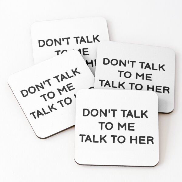 Item preview, Don't Talk to Me, Talk to Her - Antisocial Person designed and sold by GraphiGroove.