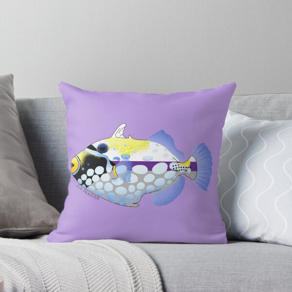 Item preview, Demisexual Clown Triggerfish designed and sold by Zia Frazier.