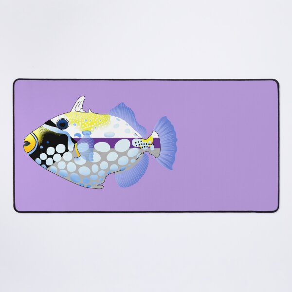 Item preview, Demisexual Clown Triggerfish designed and sold by Zia Frazier.