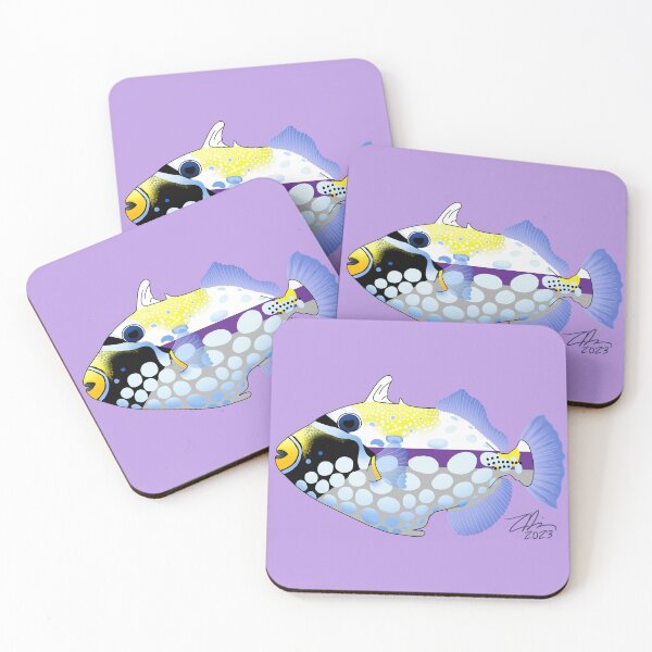 Item preview, Demisexual Clown Triggerfish designed and sold by Zia Frazier.