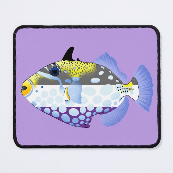 Item preview, Asexual Clown Triggerfish designed and sold by Zia Frazier.