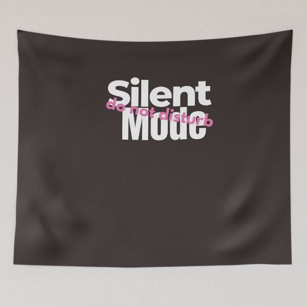 Item preview, Silent Mode Tshirts designed and sold by Shevonda Thomas.