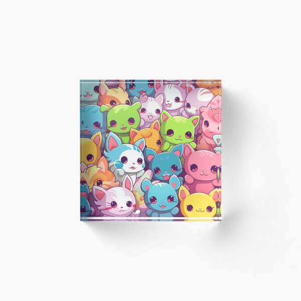 Item preview, Kawaii Cats Adorable Patterns For Your Unique Style designed and sold by DigitalPixelize.