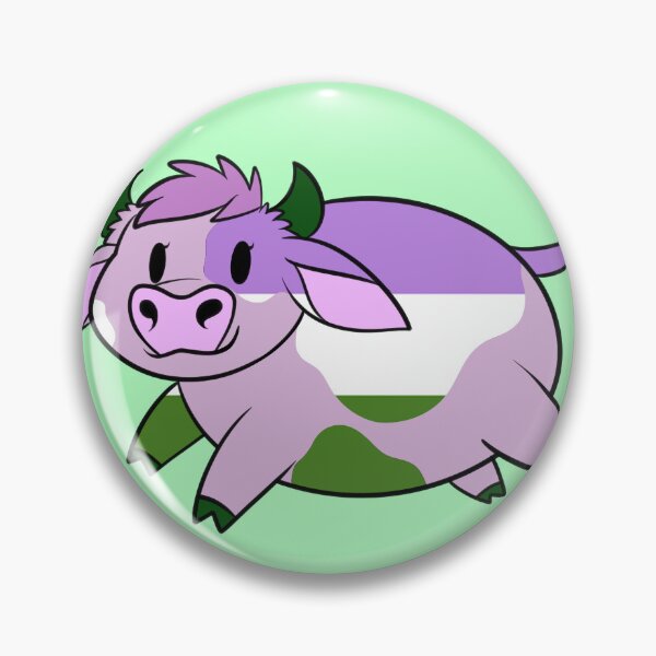 Item preview, PRIDE - Genderqueer Moo designed and sold by CupcakeCreature.