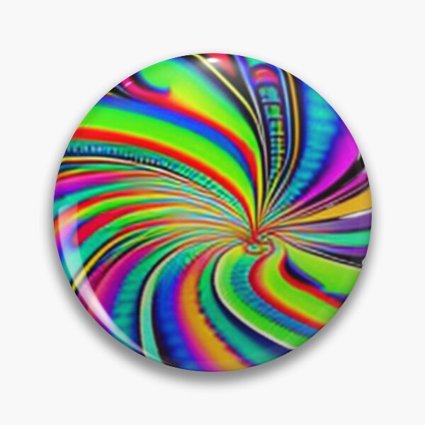 Item preview, Crazy psychedelic butterfly fractal distorted spiral, designed and sold by aipaint.