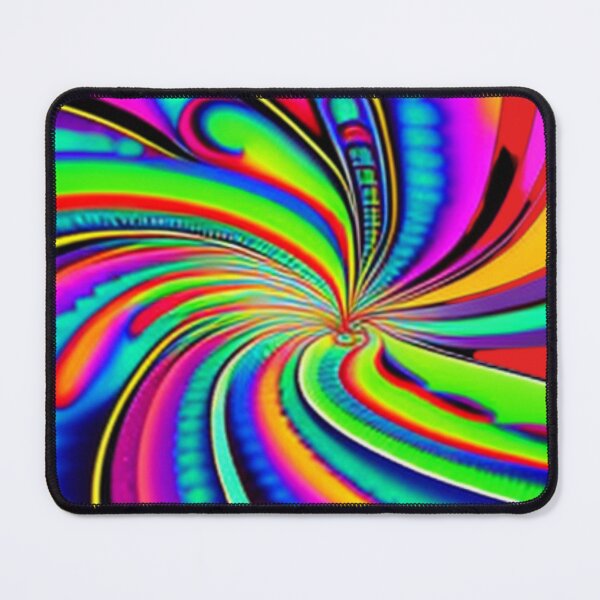 Item preview, Crazy psychedelic butterfly fractal distorted spiral, designed and sold by aipaint.