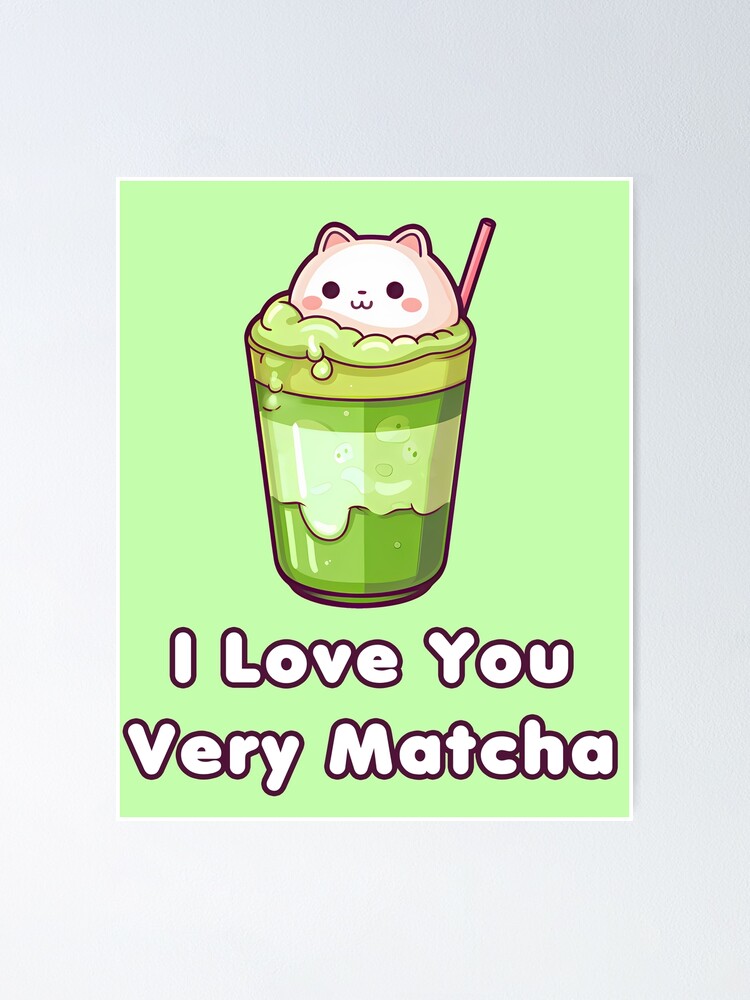 Black Matcha Mug, I'm not lazy, Just need Matcha (Cat)