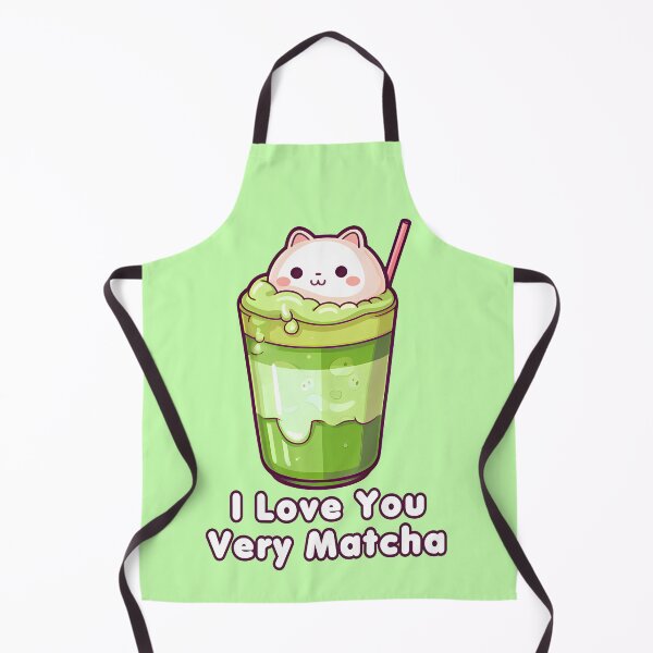 Item preview, Matcha Cat Latte Green tea designed and sold by Asevera.