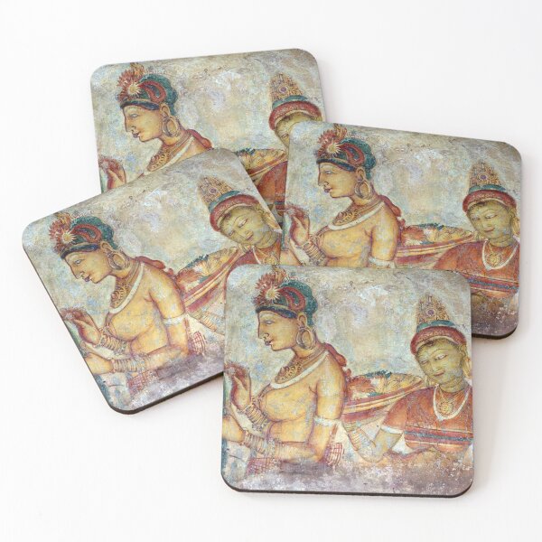 Item preview, Sigiriya fresco frescoes sri lanka designed and sold by Kevin Miller Photography.