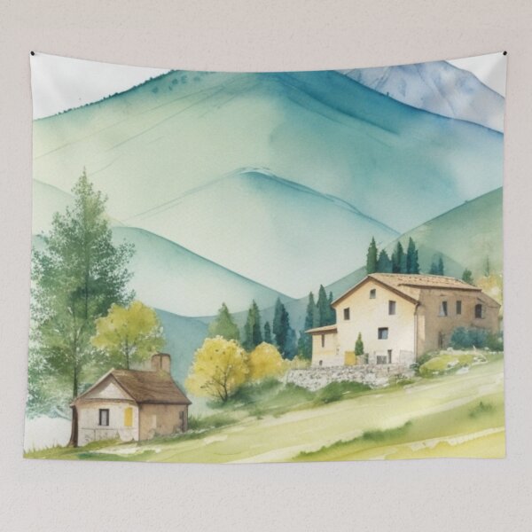 Item preview, Apennine Mountains - Villa In The Sunshine designed and sold by BBGIFTSUK.