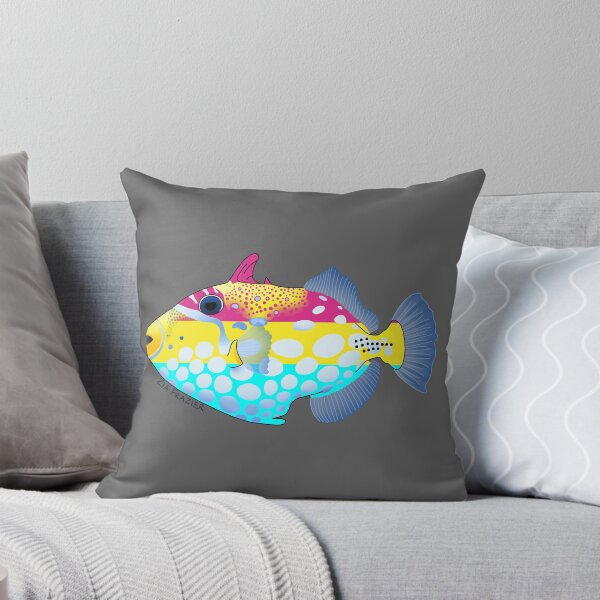 Artikelvorschau, Pansexual Clown Triggerfish entworfen und verkauft von Zia Frazier.