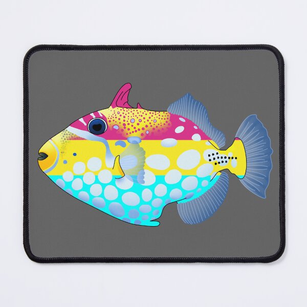 Item preview, Pansexual Clown Triggerfish designed and sold by Zia Frazier.