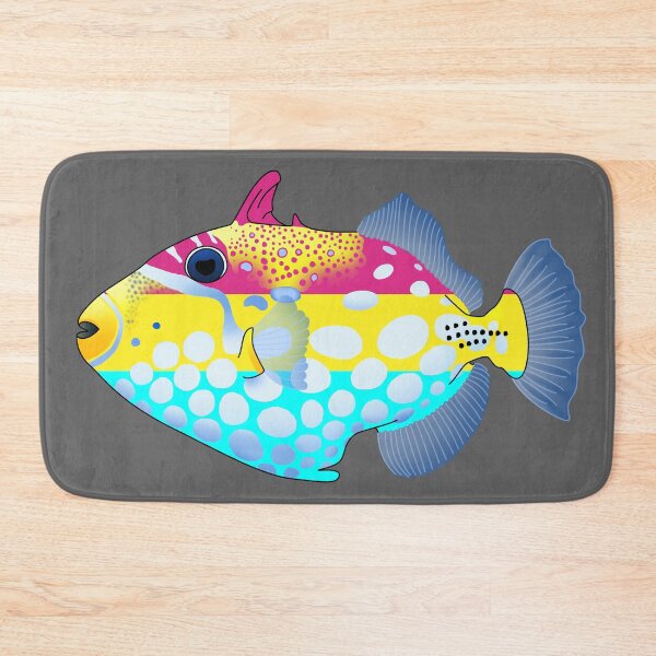 Item preview, Pansexual Clown Triggerfish designed and sold by Zia Frazier.