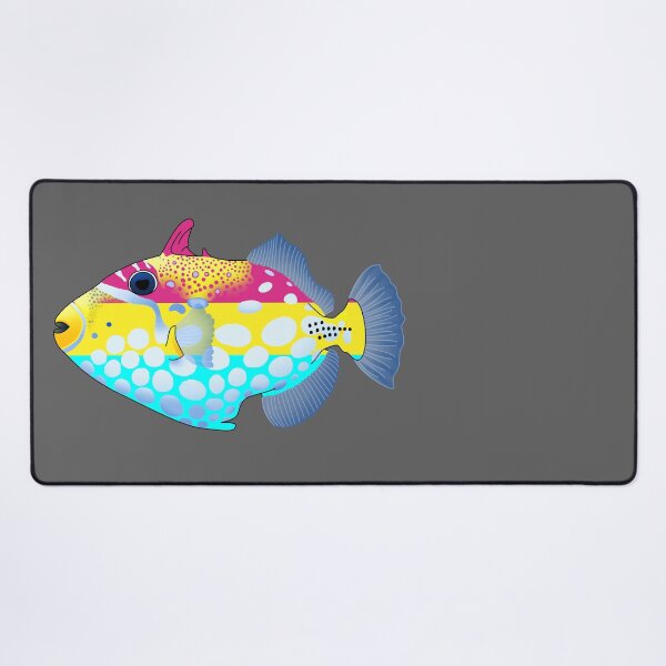 Item preview, Pansexual Clown Triggerfish designed and sold by Zia Frazier.