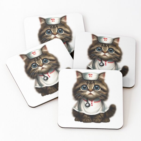 Item preview, Nurse,Doctor Cat designed and sold by GLORY-LIFE.