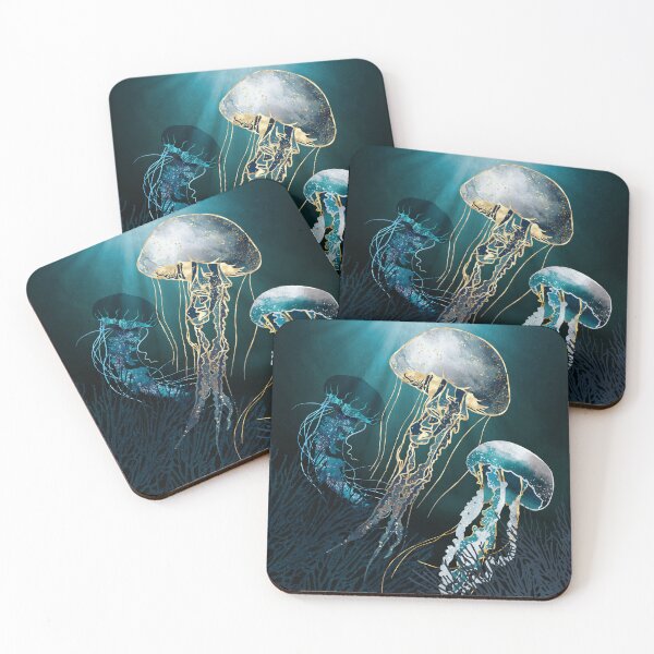 Item preview, Metallic Jellyfish V designed and sold by spacefrogdesign.