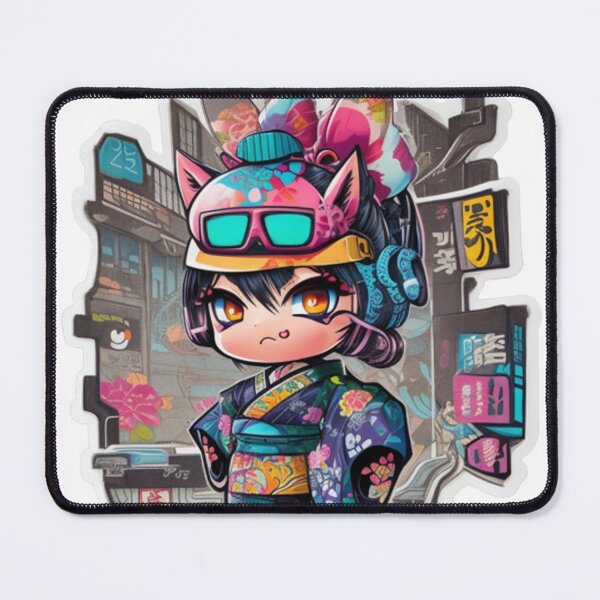 Item preview, Adorable kimono-clad boy radiating stylish charm stickers and more. designed and sold by mefirefire.