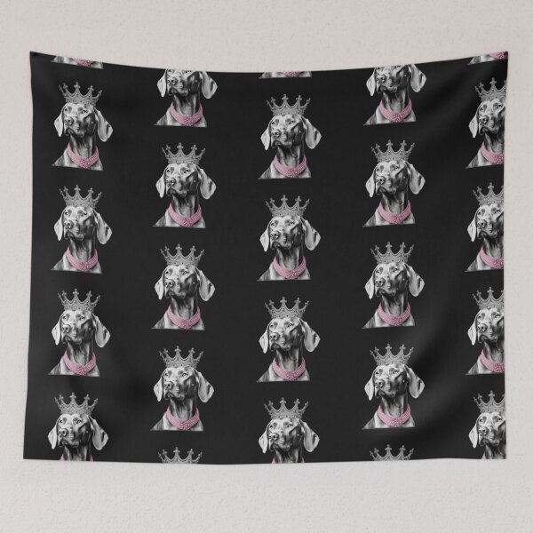 Item preview, dog with crown designed and sold by No-No-Name.