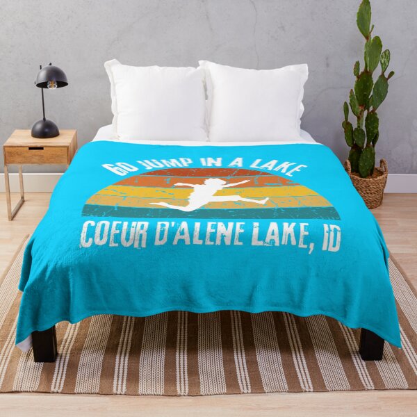 Item preview, Go Jump In a Lake - Coeur d'Alene Lake, Idaho designed and sold by It's On Backwards.