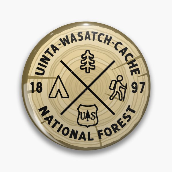 Item preview, Uinta-Wasatch-Cache National Forest Log Slice designed and sold by VanyaKar.