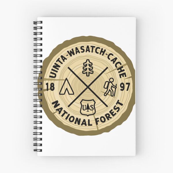 Item preview, Uinta-Wasatch-Cache National Forest Log Slice designed and sold by VanyaKar.