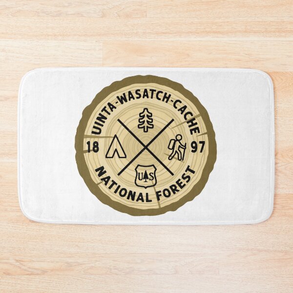 Item preview, Uinta-Wasatch-Cache National Forest Log Slice designed and sold by VanyaKar.