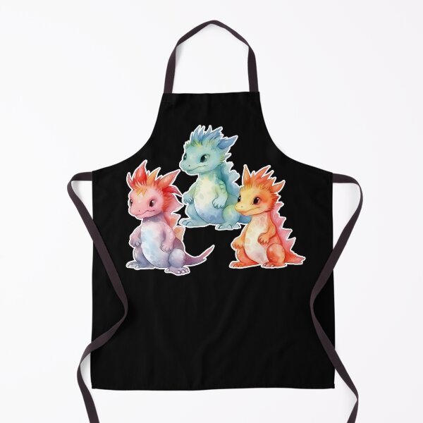 Item preview, Watercolor cute dragon baby pack colorful designed and sold by ArtHideaway.