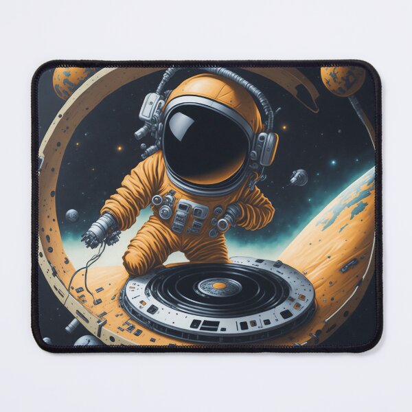 Item preview, astronaut disc jockey designed and sold by mextrance.