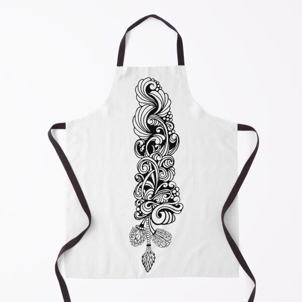 Item preview, Doodle design in black and white designed and sold by Zentura.