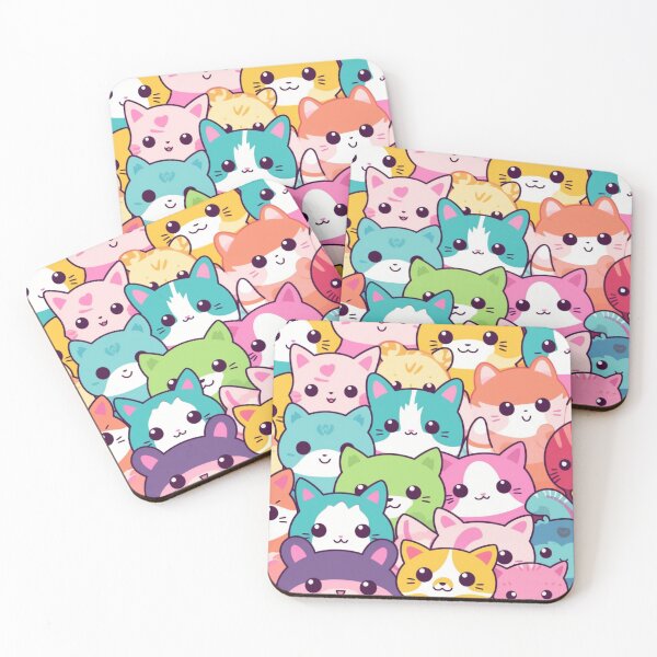 Item preview, Kawaii Baby Cats Adorable Patterns For Your Unique Style designed and sold by DigitalPixelize.