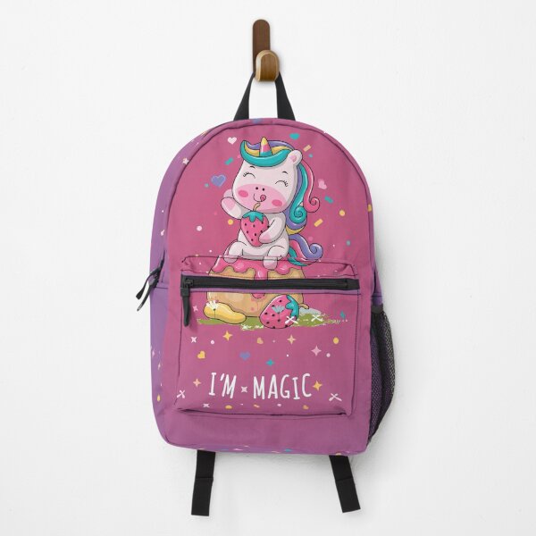 Item preview, I'M Magic | Unicorn Backpack designed and sold by iSatbir.