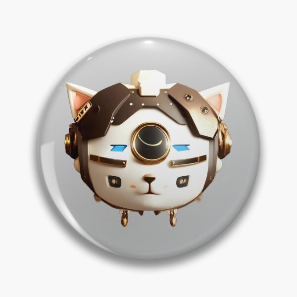 Item preview, Cute Cat Robot 10 - Cool cat theme designed and sold by SheepAttack.